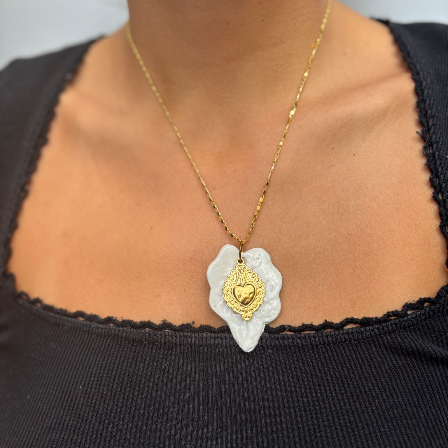 Sacralia collier coeur sacré