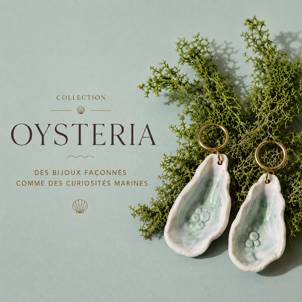 Oysteria "Ecume céladon"
