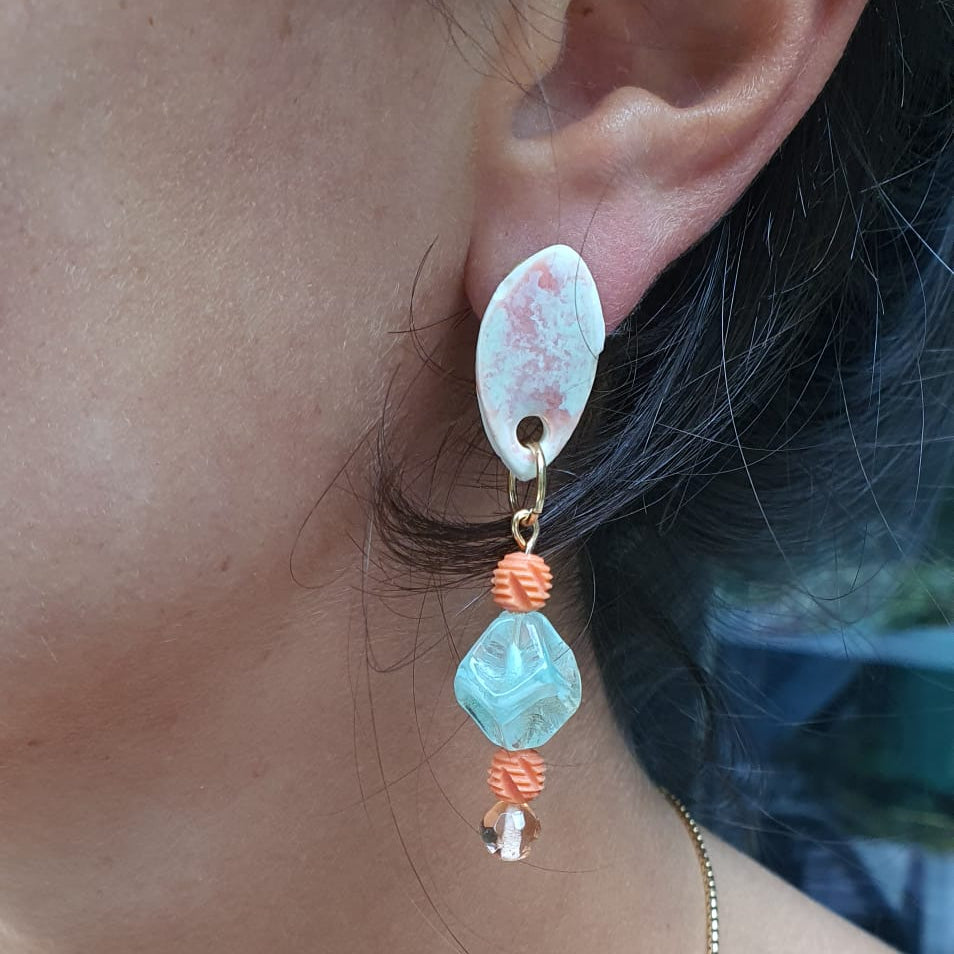 Perlées Corail gelé