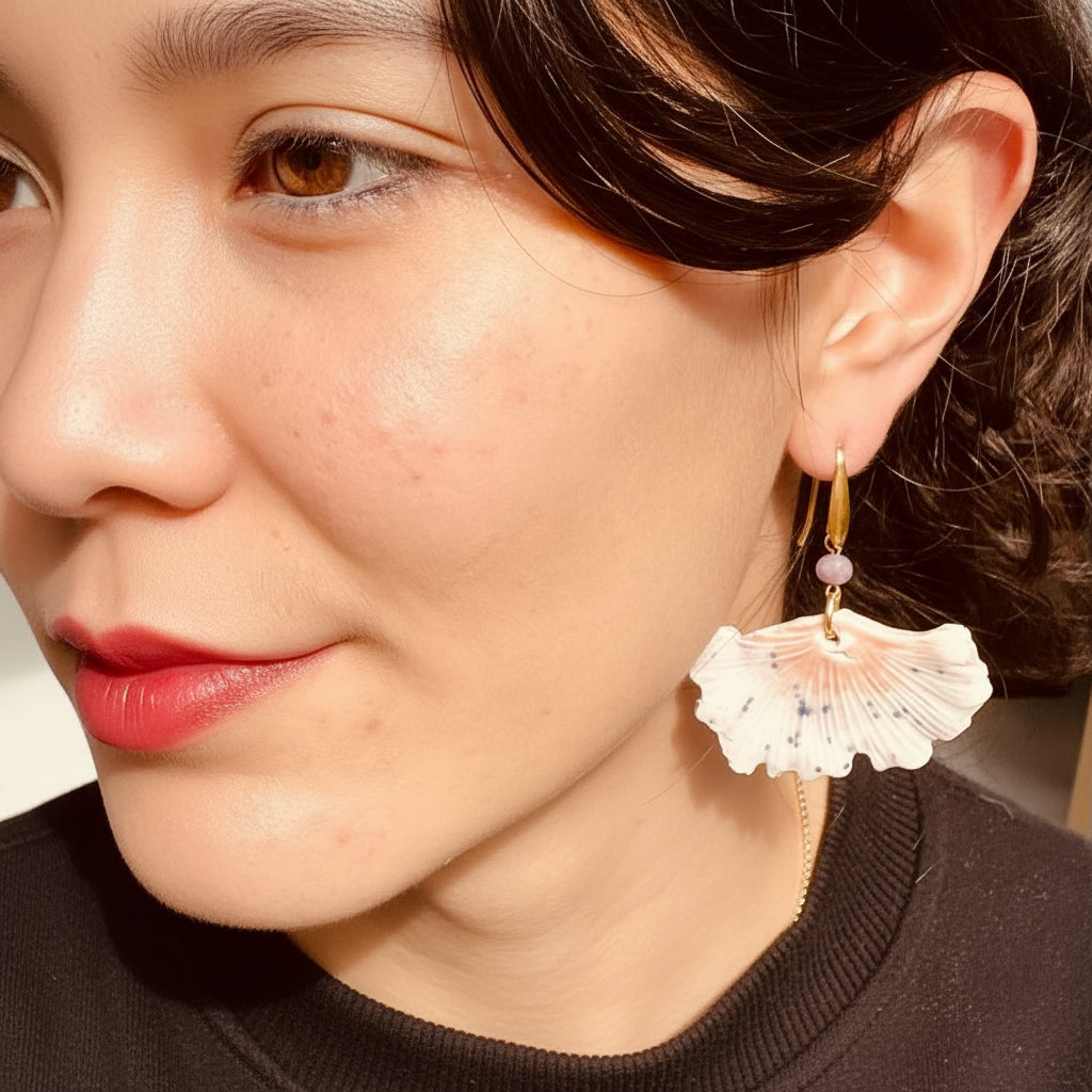 Eventails de nymphe rose dégradé