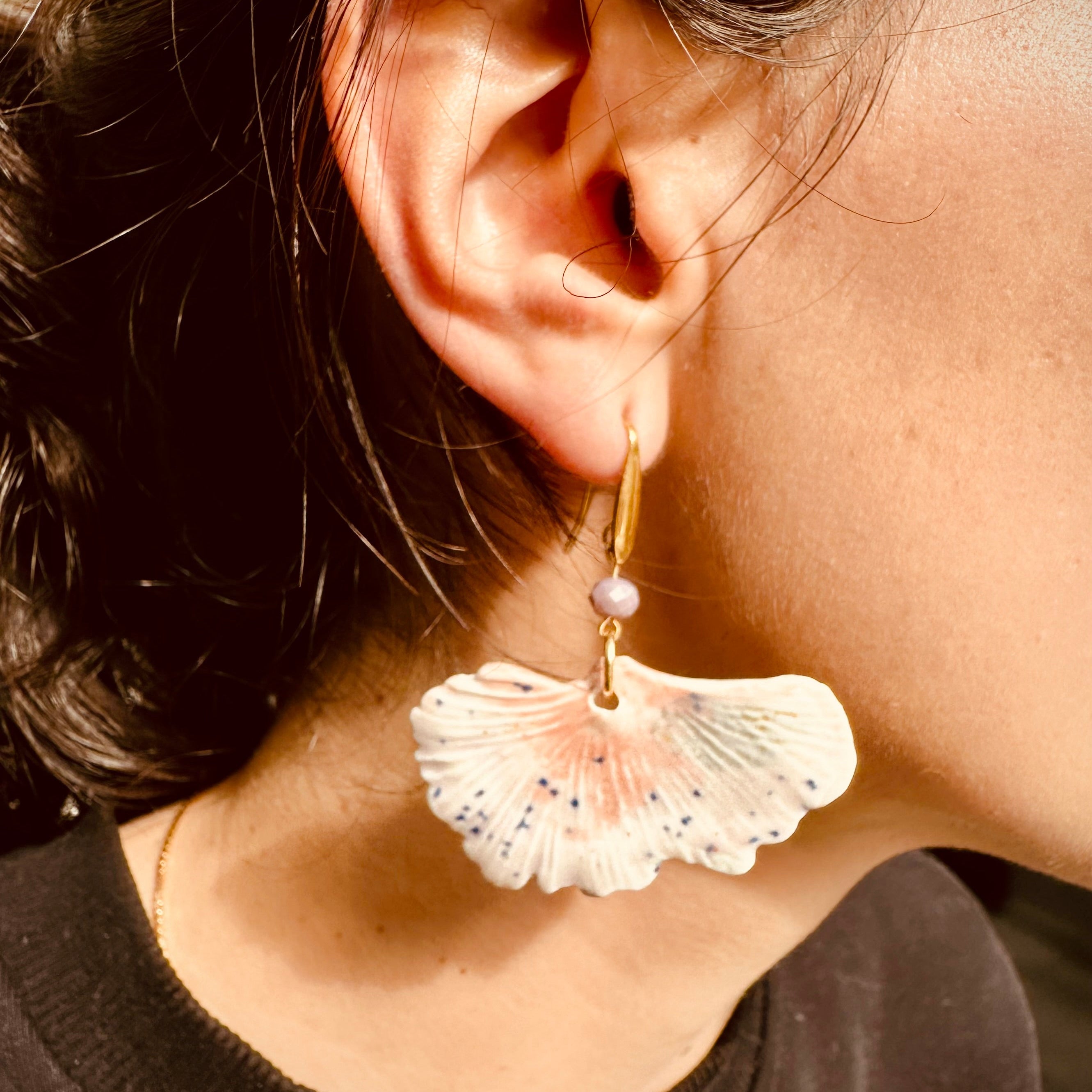 Eventails de nymphe rose dégradé