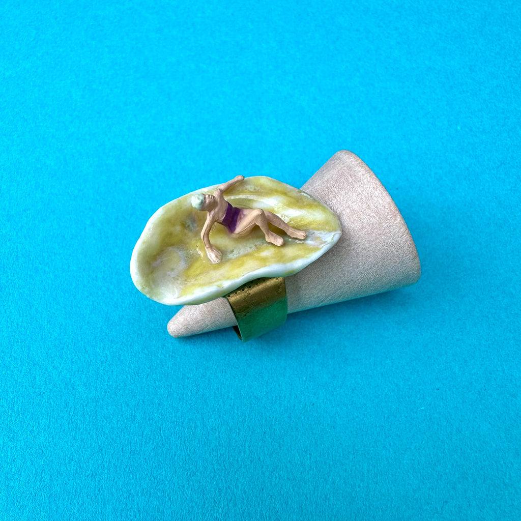 bague "L'épreuve du sable chaud"