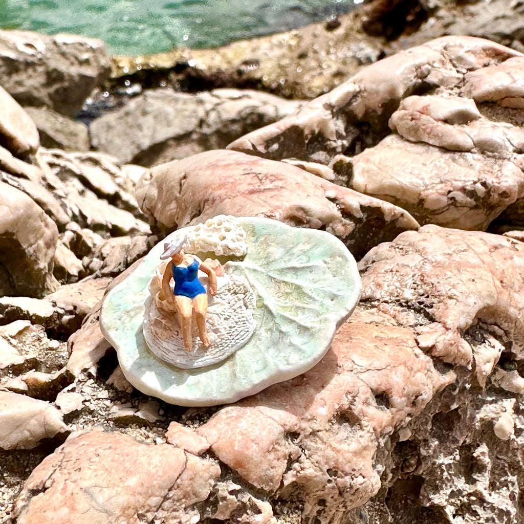 Broche "Mamie fait trempette"