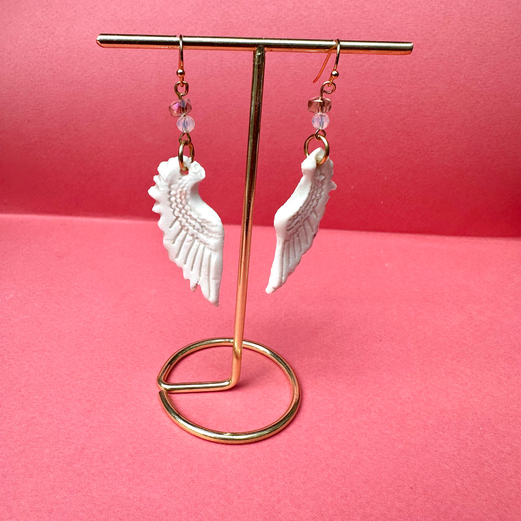 Ailes d'ange transparence violine