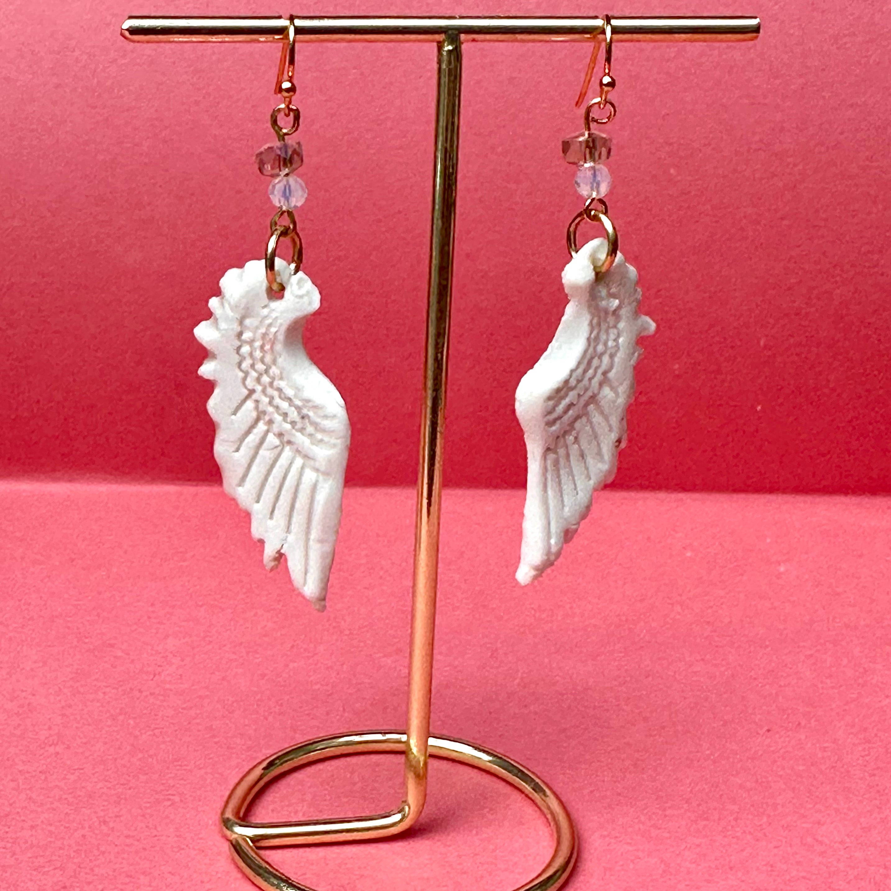 Ailes d'ange transparence violine