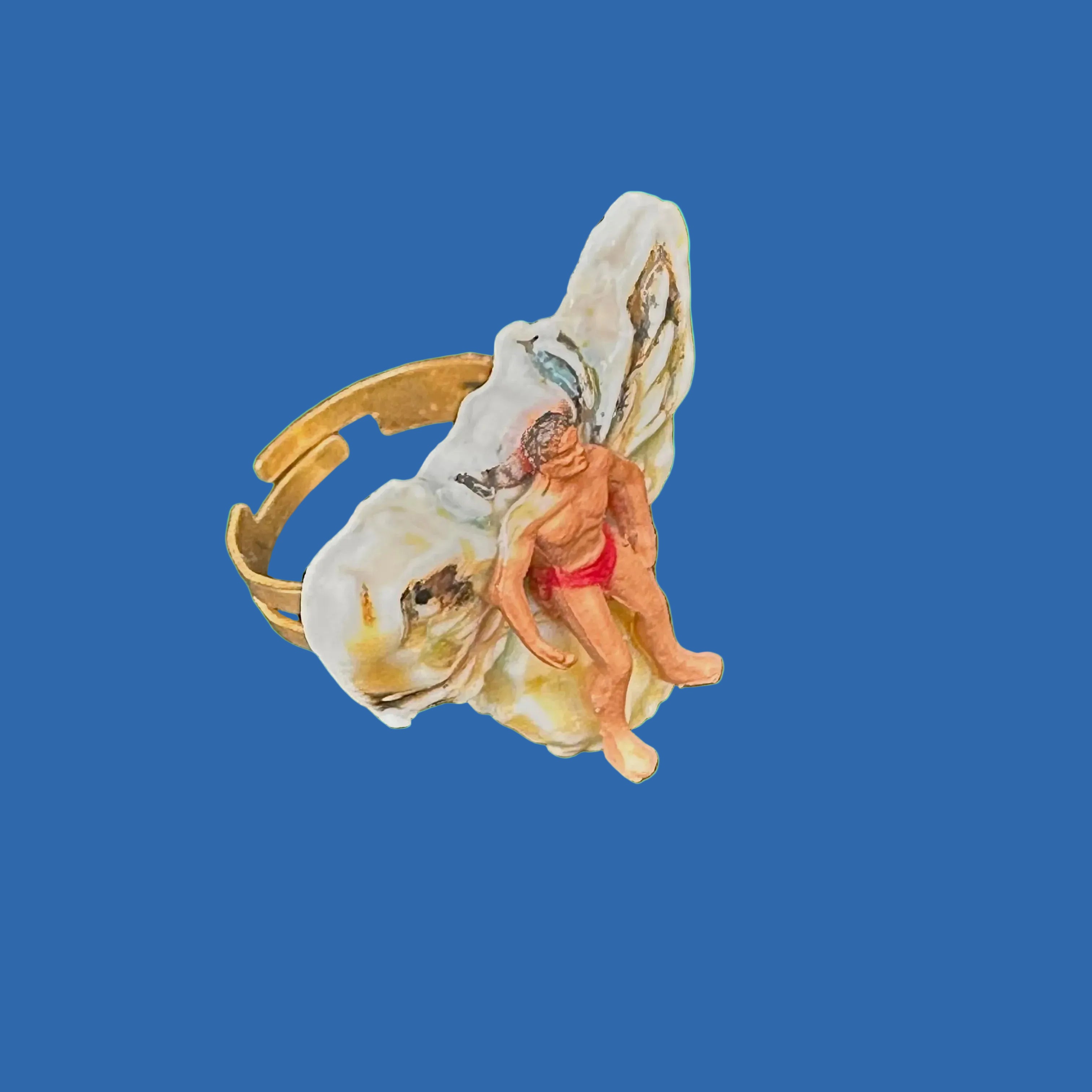 bague "Bronzé niveau super pouvoir"