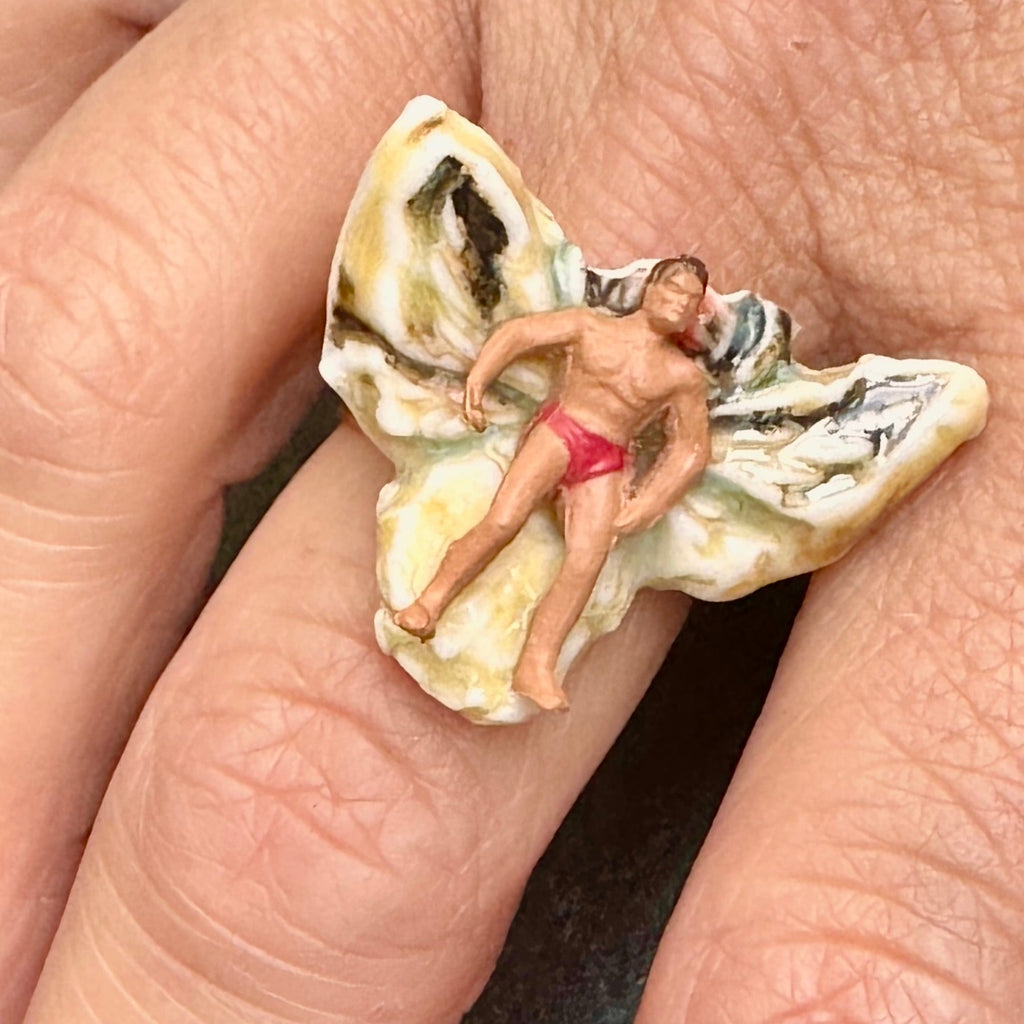 bague "Bronzé niveau super pouvoir"