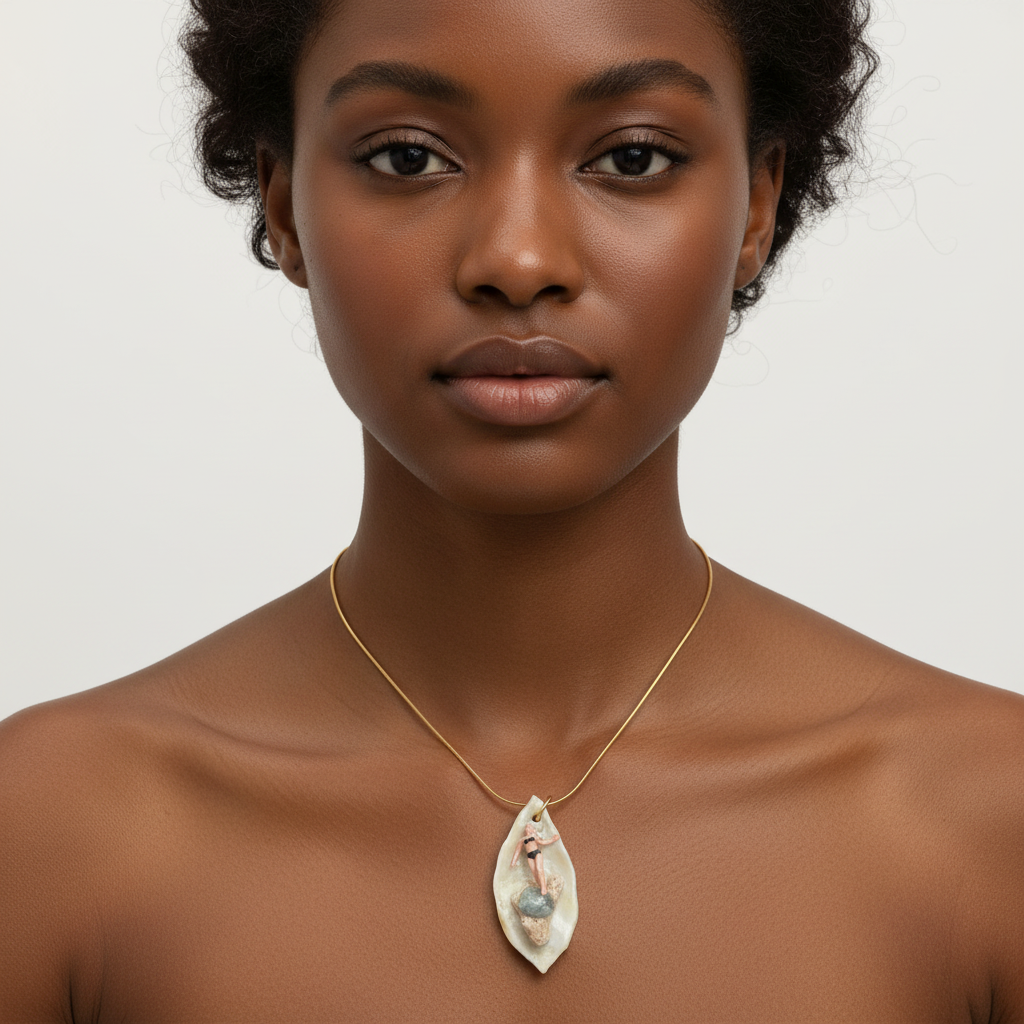 Collier "La cascadeuse des vacances"